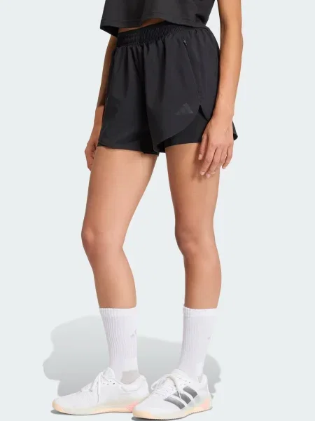 Adidas Performance pantaloni scurți de antrenament negru