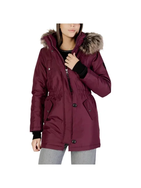 Geacă parka Only roșu
