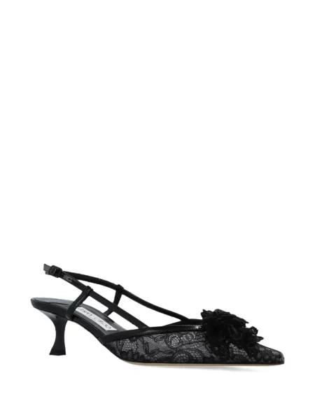 Pantofi cu toc Jimmy Choo slingback negru