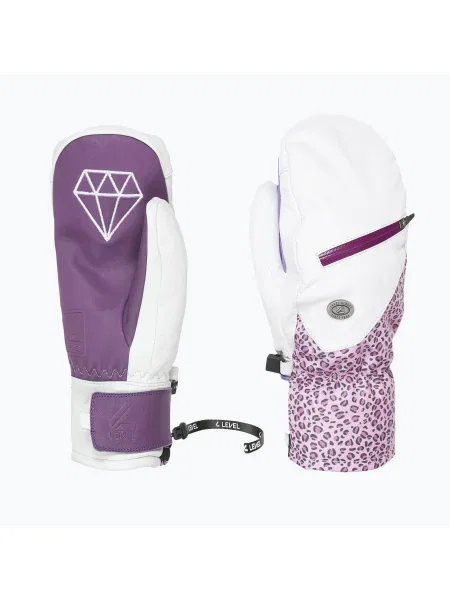 Рукавички для сноубордингу Level Pulsar Mitt pk white білі
