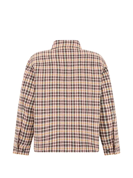 Vilnonis pledas paltas Burberry ruda