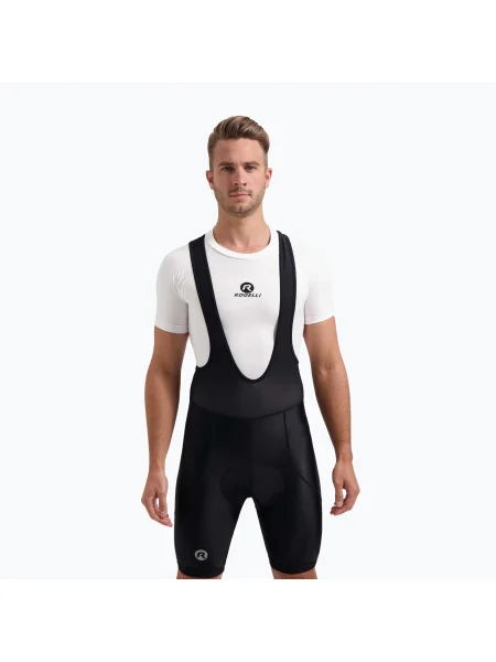Rogelli Core Bib Short pantaloni scurți de ciclism pentru bărbați negru