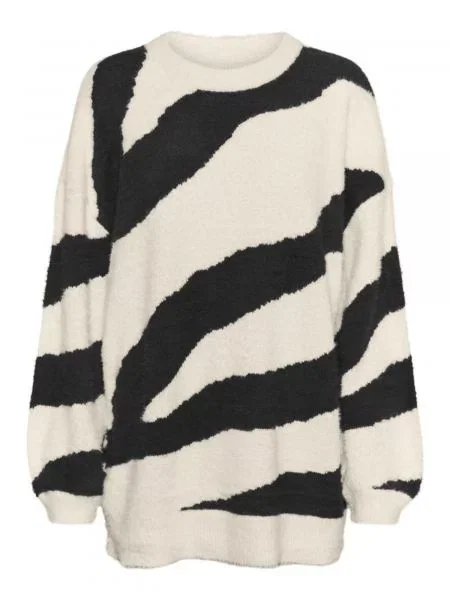 Noisy may Pulover NMHEIDI bej deschis negru