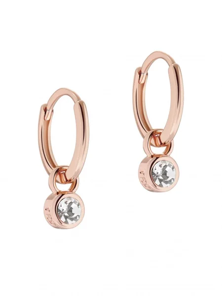 Ted Baker Cercei SINALAA auriu / transparent roz