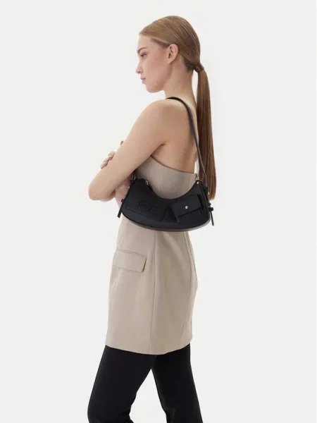 TOUS Torebki Kobieta ONE SIZE Skóra T Back To Basics Torba na ramię czarny
