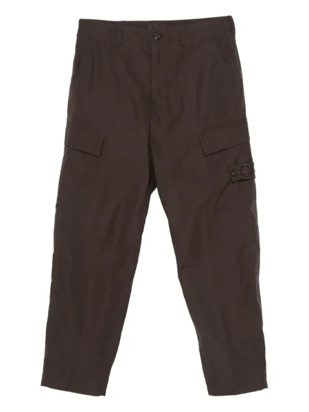 Hlače Stone Island kamenje smeđa