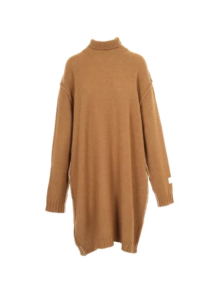 Rochie Mm6 Maison Margiela tricotate maro
