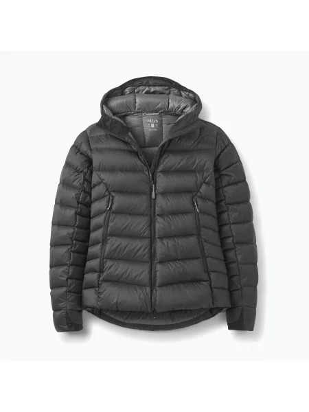 Дамско пухено яке Rab Electron Pro Hoody black черно