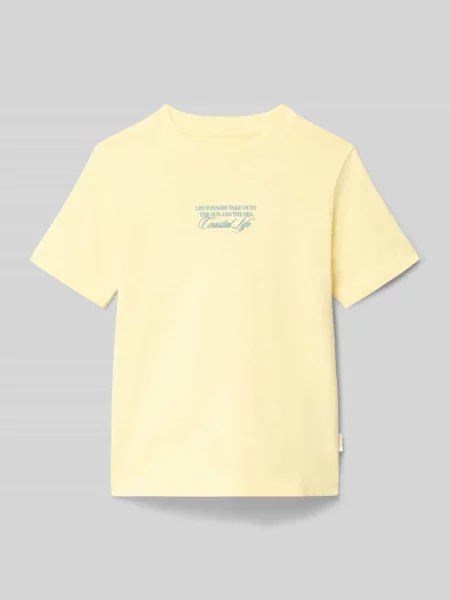 T-shirt z okrągłym dekoltem model CASSIS' Jack & Jones