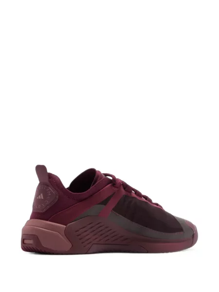 Mrežaste tenisice Adidas By Stella Mccartney s vezicama ljubičasta