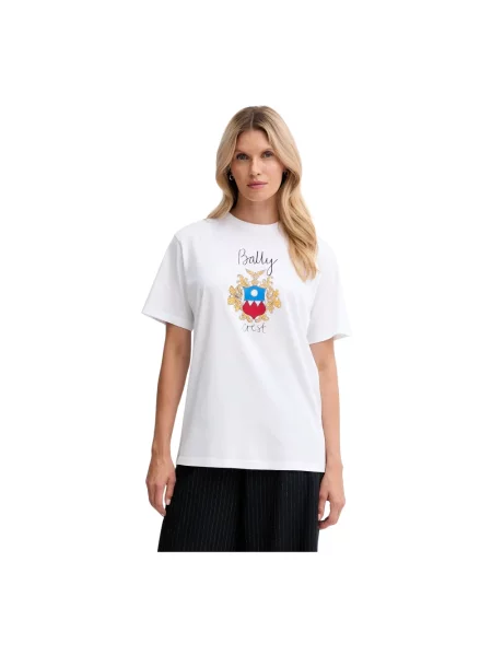 Bally t-shirt biały