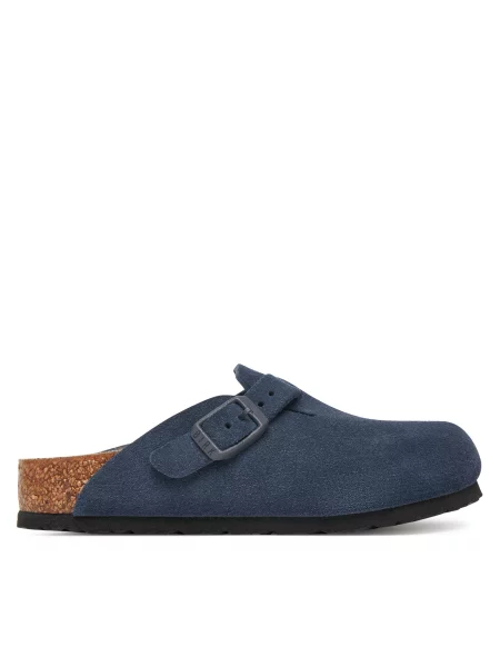 Šlepetės Birkenstock Boston Kids Tamsiai mėlyna