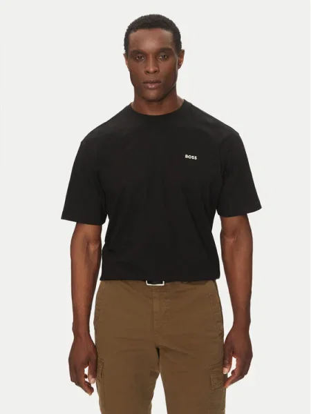 BOSS Póló Te_Surfaceshort fekete
