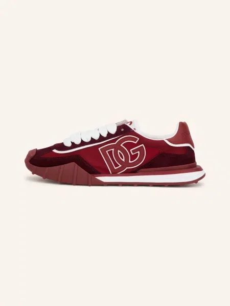 Dolce & Gabbana Sneakersy tmavě červená bílá