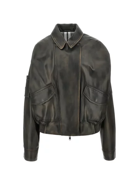 Kurtka skórzana S.w.o.r.d. czarna