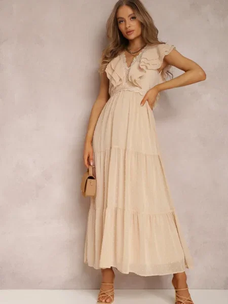 Rochie Iriope bej