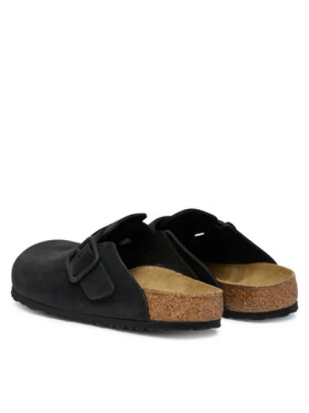 Papucs Birkenstock Boston Wire Buckle fekete