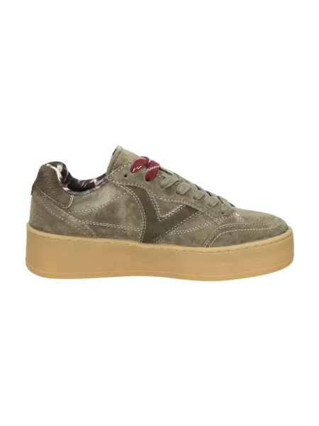Sneakersy Victoria skórzane zielone