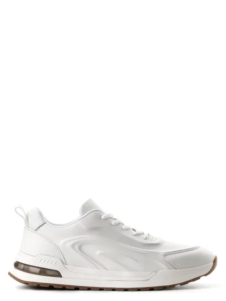 Кожаные кроссовки Leberdes белые