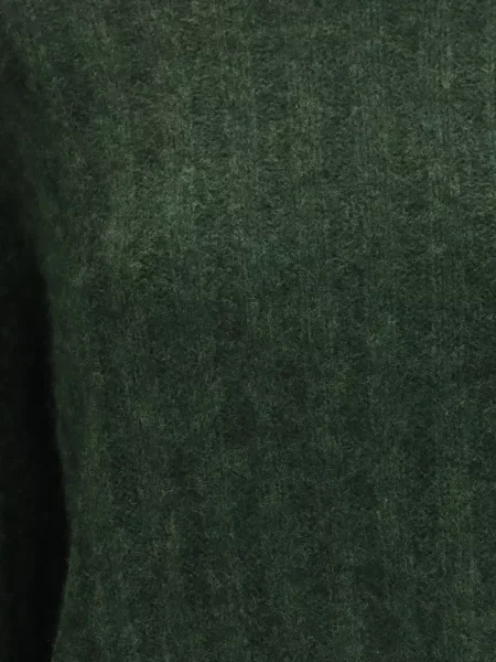 Pulover Allude cu decolteu rotund verde