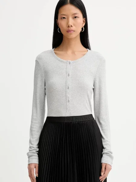 MUNTHE longsleeve GRACE szary