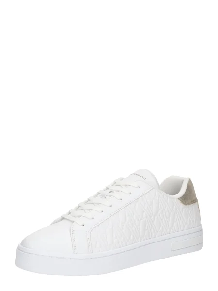 Sneakerși Armani Exchange alb