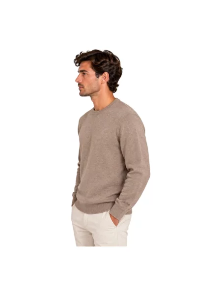 Sweter Mc2 Saint Barth beżowy