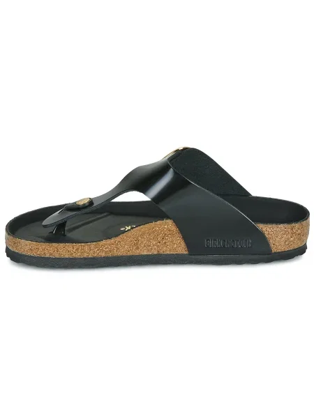 Papuci Birkenstock cu cataramă negru