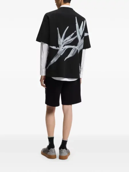 Tricou Hugo cu autograf negru