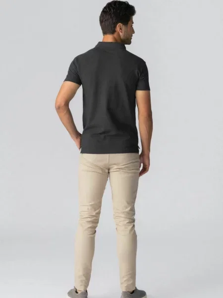 TEESHOPPEN Ing Muscle Polo sötétszürke