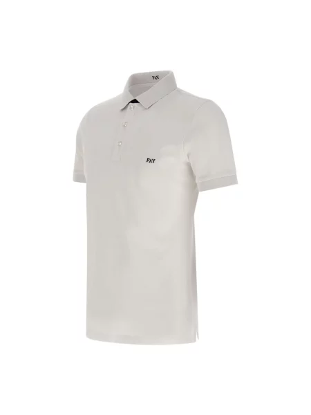 Koszulka polo Fay biała