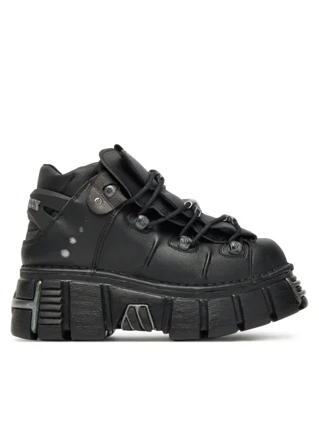 New Rock sportcipő Negro Tower + Negro Acero fekete