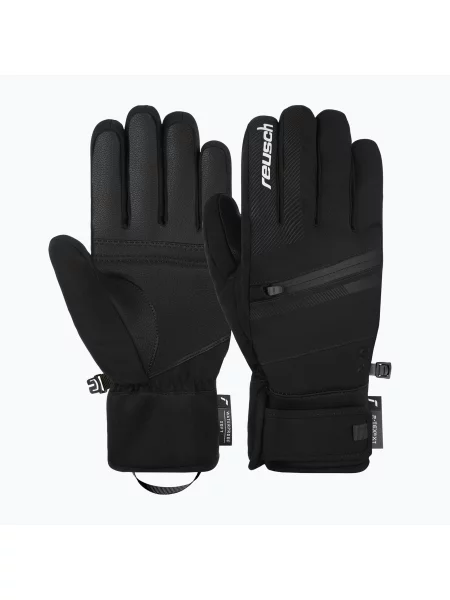 Mănuși de schi Reusch Steve R-Tex XT black/white alb