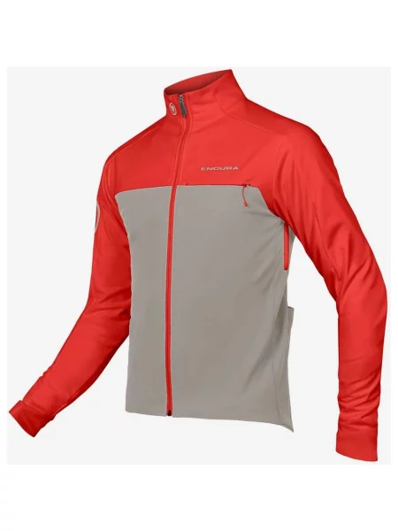 Kurtka Endura Windchill II granatowoczerwony S szary