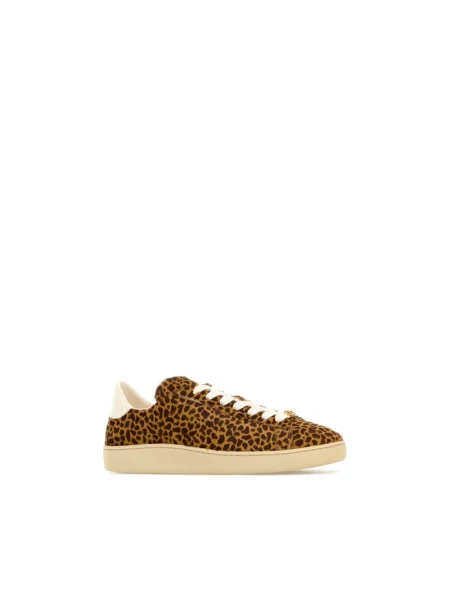 Sneakersy Valentino Garavani skórzane brązowe