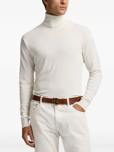 Długi sweter Ralph Lauren Purple Label fioletowy