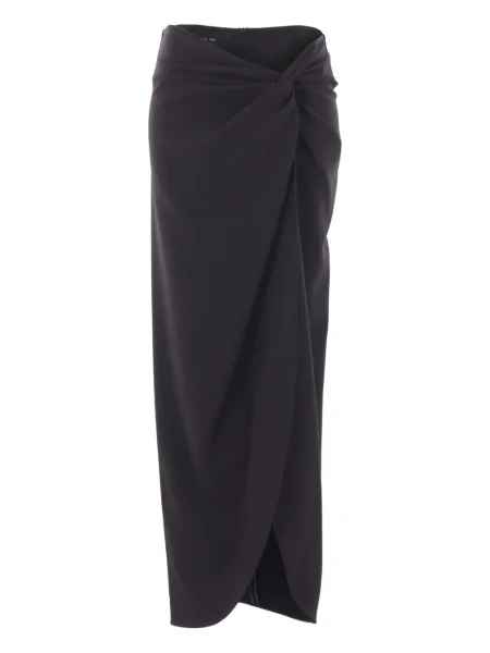 Spódnica midi Federica Tosi do kolan czarna