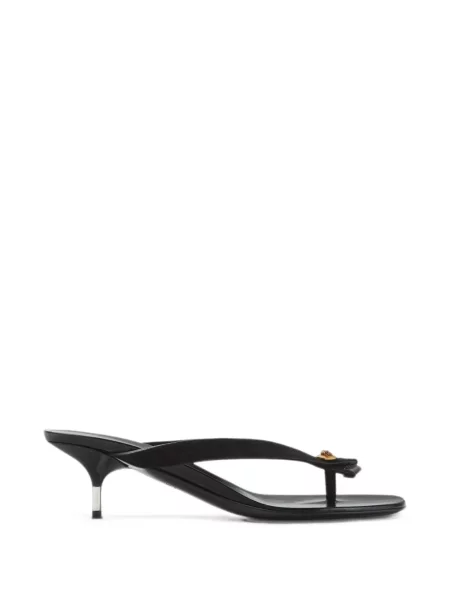 Papuci tip mules Versace negru