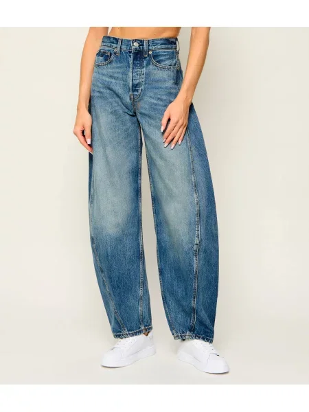 Tommy Jeans Blugi Ella | Relaxed fit albastru