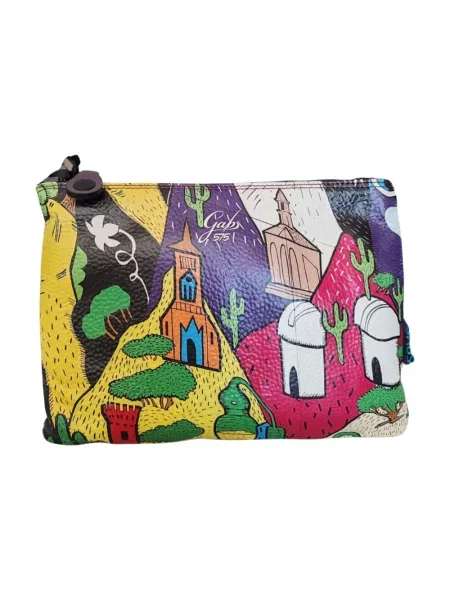 Wielobarwność torebka Gabs czarna