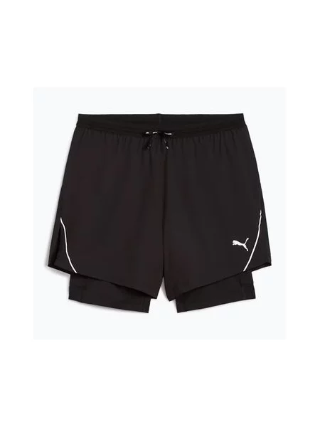 Шорти для бігу Puma Run Ultrawave 5" puma black чорні