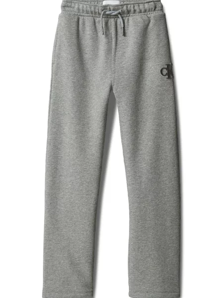 Calvin Klein Jeans pantaloni de trening pentru copii cu gri