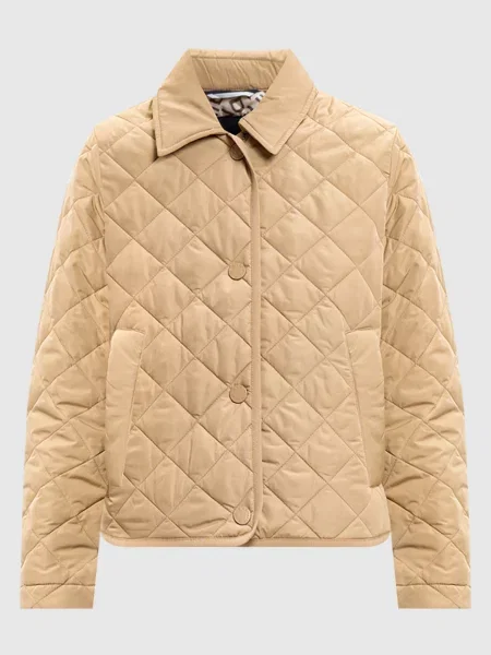 Стьобана куртка WKDGELO Max Mara Weekend бежева