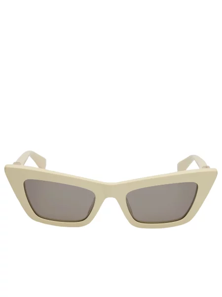 Okulary przeciwsłoneczne Bottega Veneta Eyewear beżowe