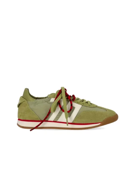 Sneakersy Back70 skórzane zielone