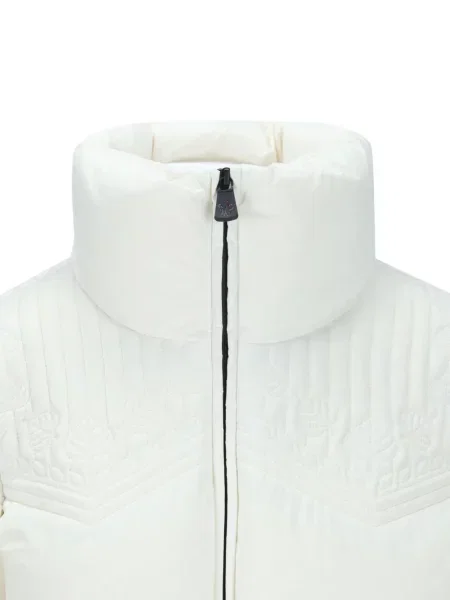 Palton Moncler Grenoble cu broderie alb