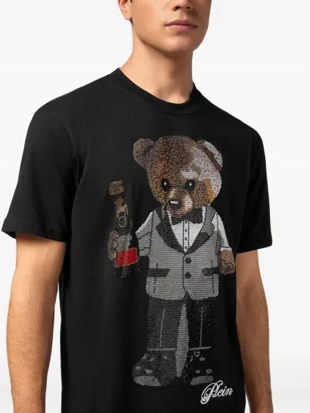 Tricou Philipp Plein teddy negru