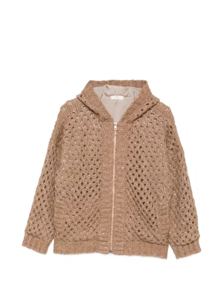 Cardigan Panicale cu paiete tricotate