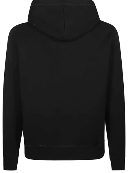 Pulover Dsquared s kapuco črna