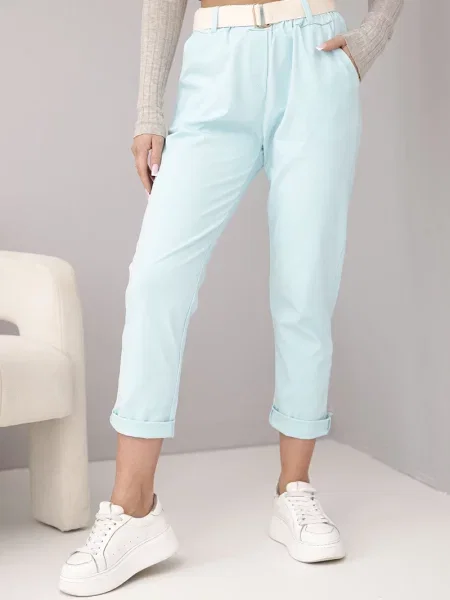 Pantaloni Kesi Włoski alb